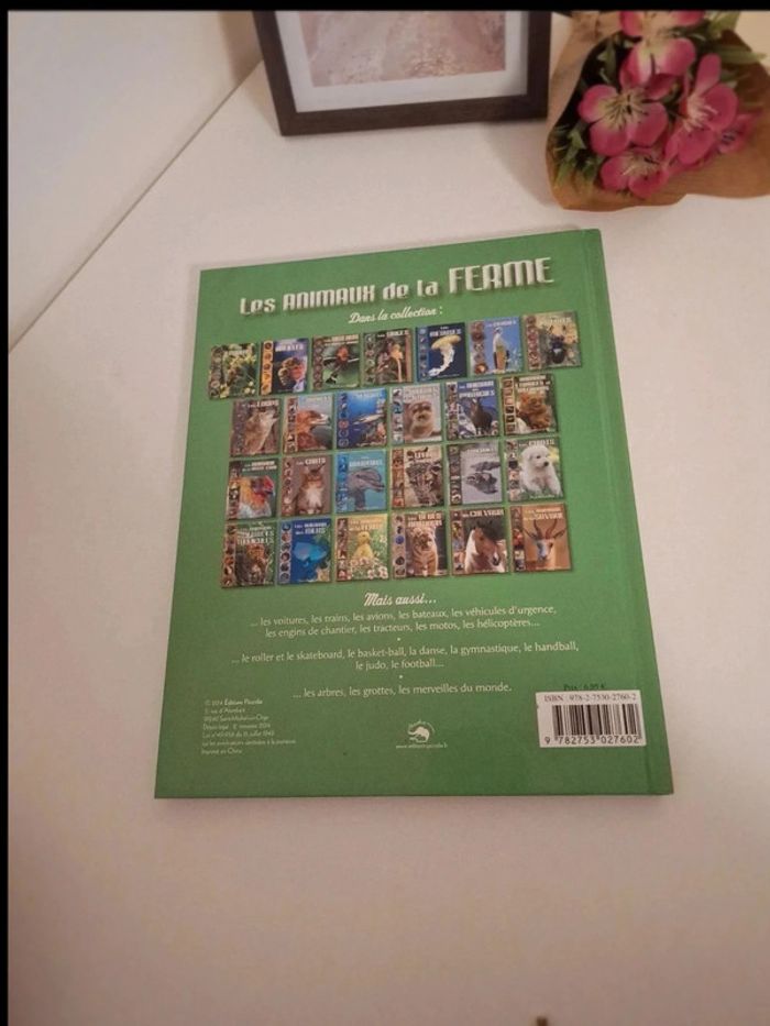 Livre pour enfants les animaux de la ferme très bon état - photo numéro 4