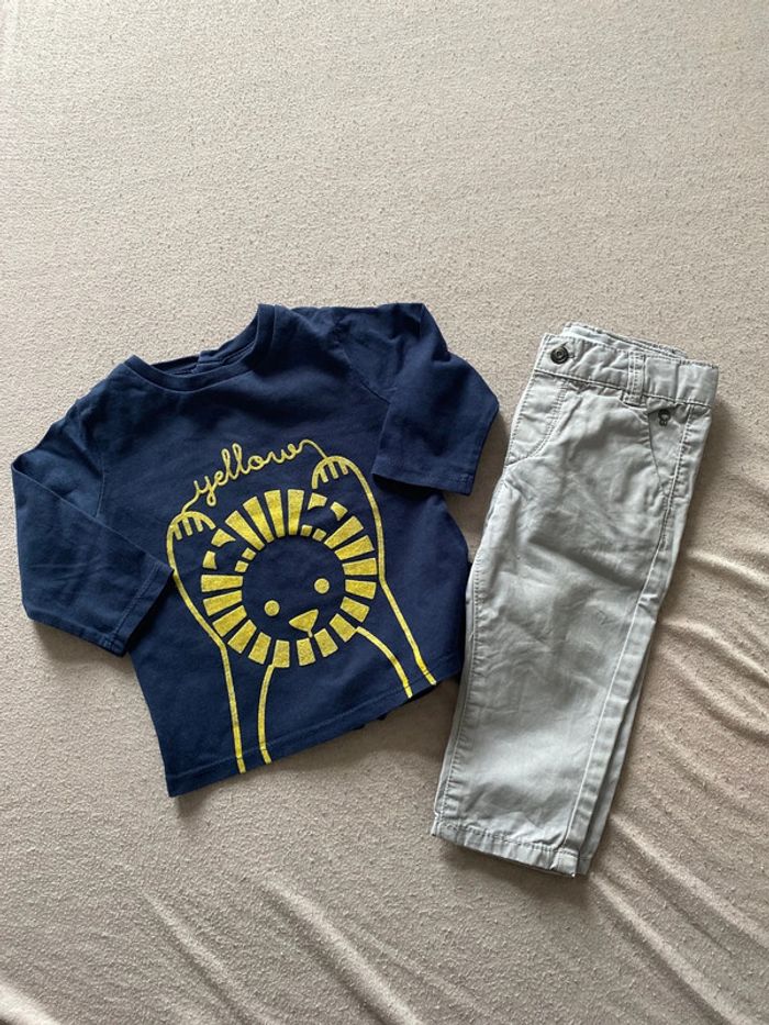 Lot de deux pièces bébé garçon