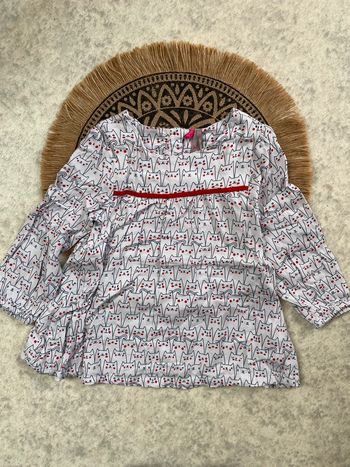 Blouse fille chats Orchestra