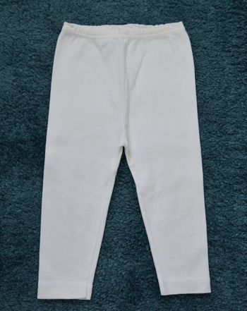 Legging pantalon blanc  18 mois