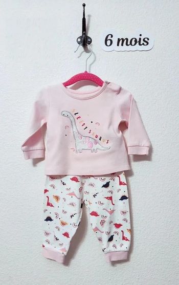 Pyjama bébé fille taille 6 mois