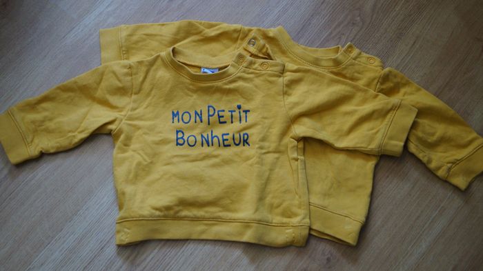 Lot de 2 sweats