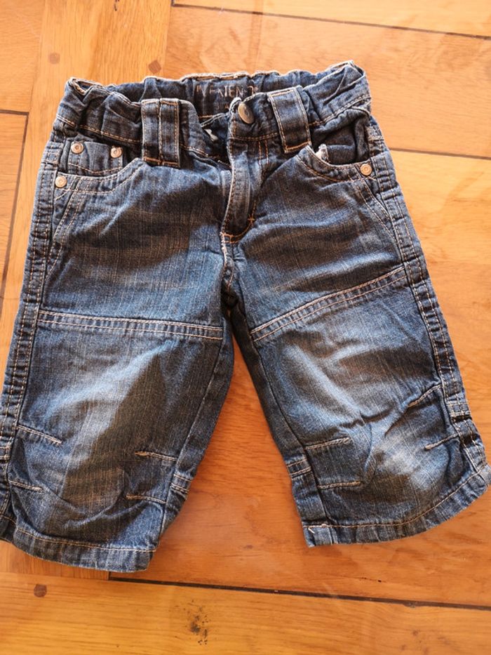 Bermuda en jean 3 ans garçon