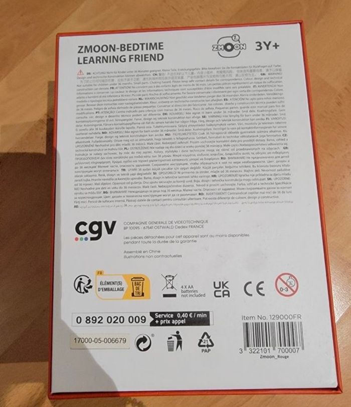 ZzzMoon projecteur d'histoires  comme neuf - photo numéro 3