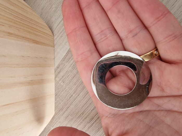 Sapèque / Pendentif rond Zabok - photo numéro 3