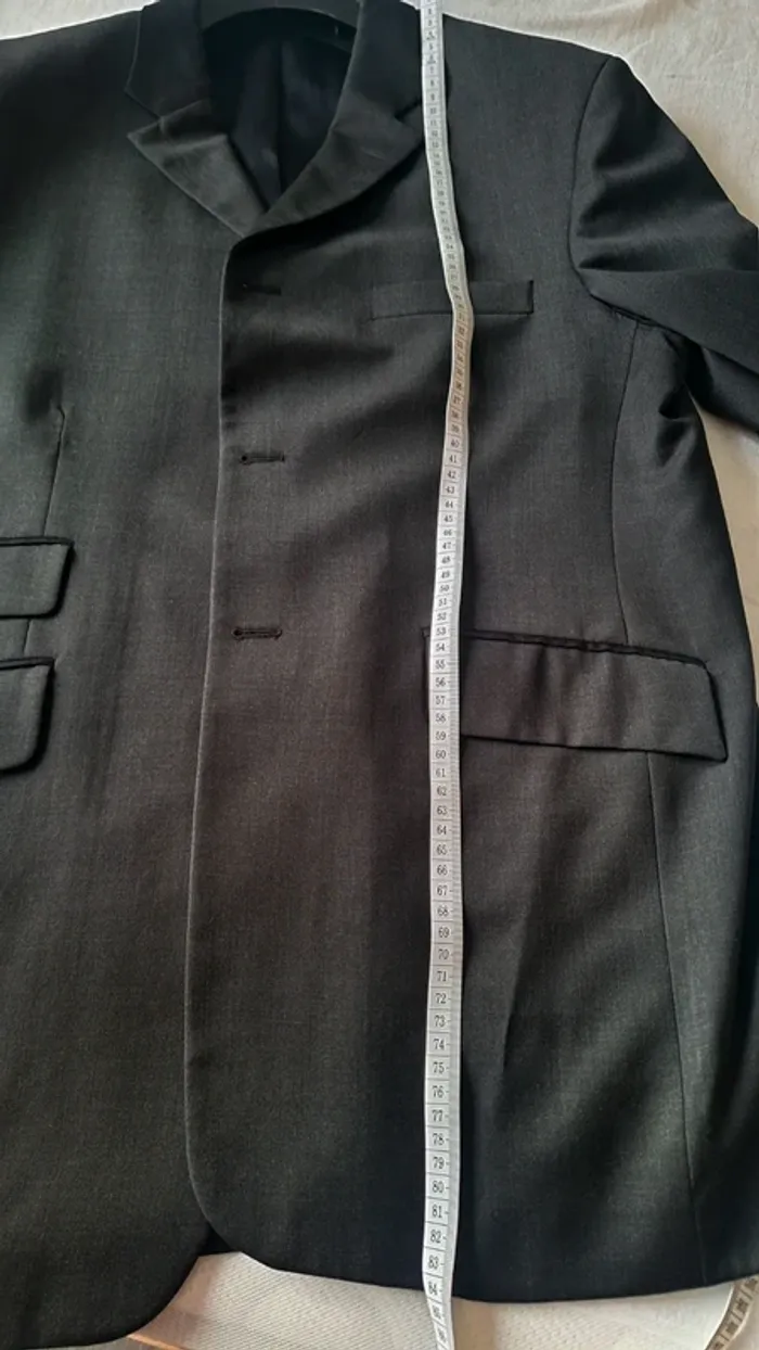 Veste de costume homme couleur noir - photo numéro 7