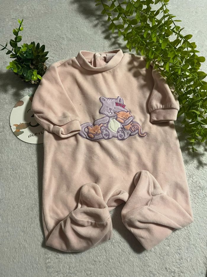 Pyjama 1 pièce bébé fille