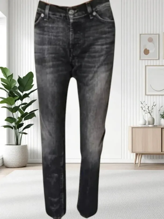 Jean 7 For All Mankind coupe slim ,taille mi-haute ,extensible