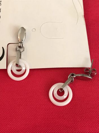 Boucles d'oreilles céramique