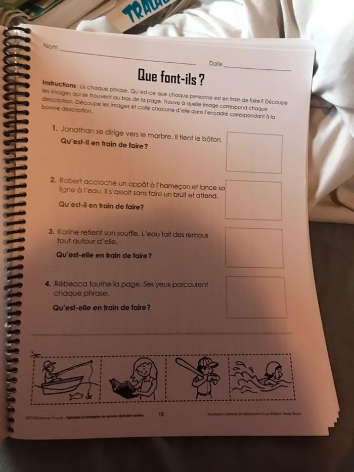 Habiletés et stratégies de lecture : activités variés cycle 1 - photo numéro 5