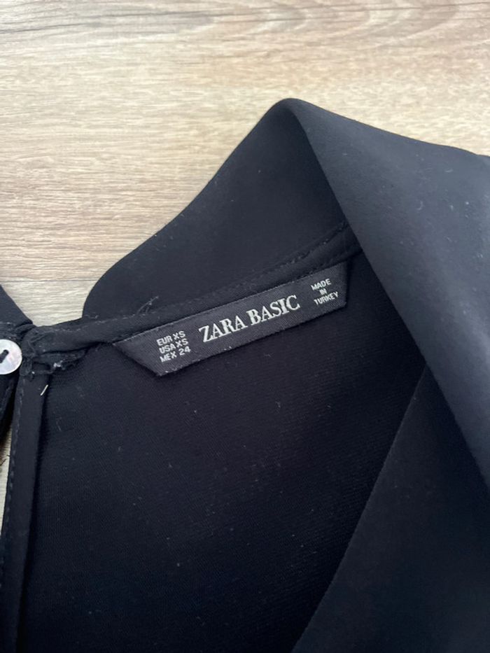 Haut noir Zara - photo numéro 2