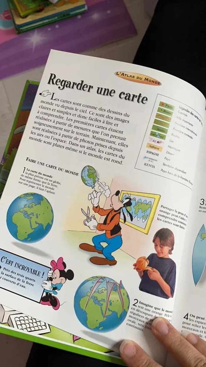 Lot de livres Disney Le monde merveilleux de la connaissance - photo numéro 6