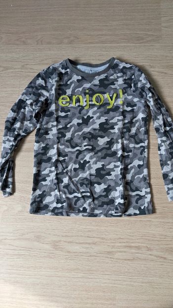 T-shirt manches longues garçon 10 ans