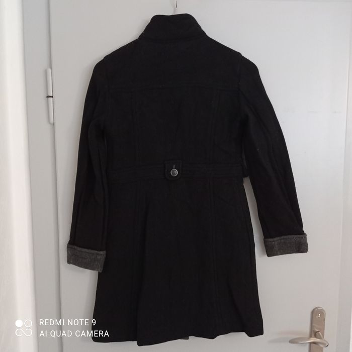 Manteau gris en laine t34/36 MNG - photo numéro 5