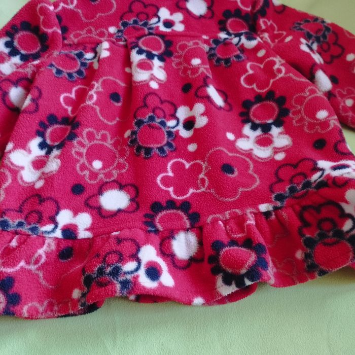 Veste manteau à capuche polaire bébé 18mois - photo numéro 6