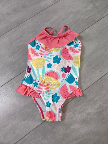 Maillot de bain corail petit béguin