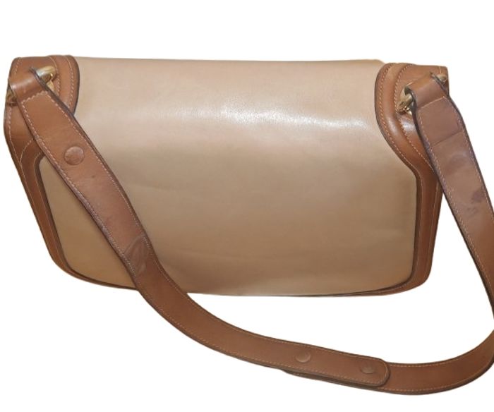 Sac bandoulière vintage Gucci Blondie 1970 – Cuir caramel – Excellent état - photo numéro 3