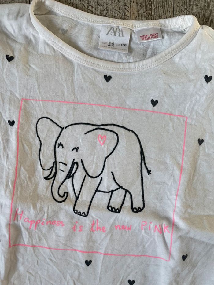 T shirt Zara - photo numéro 2