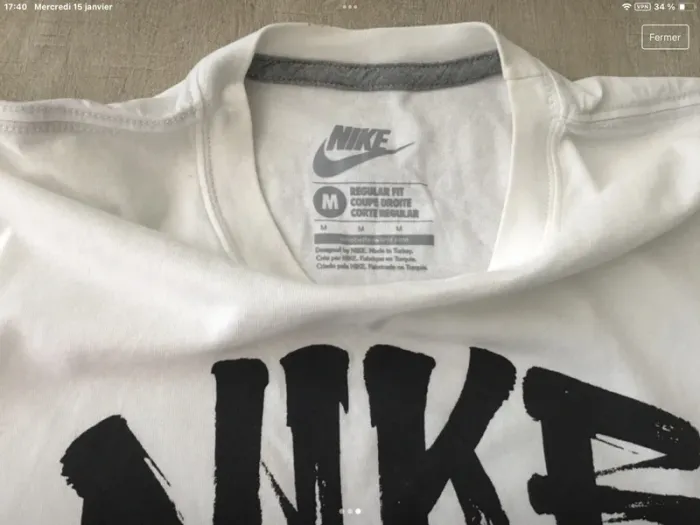 Tee shirt nike