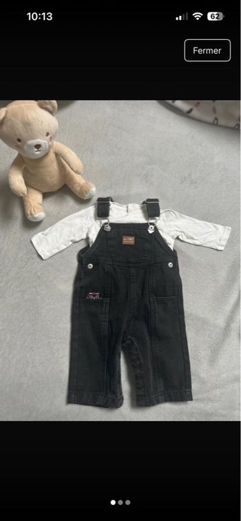 Salopette sergent major 