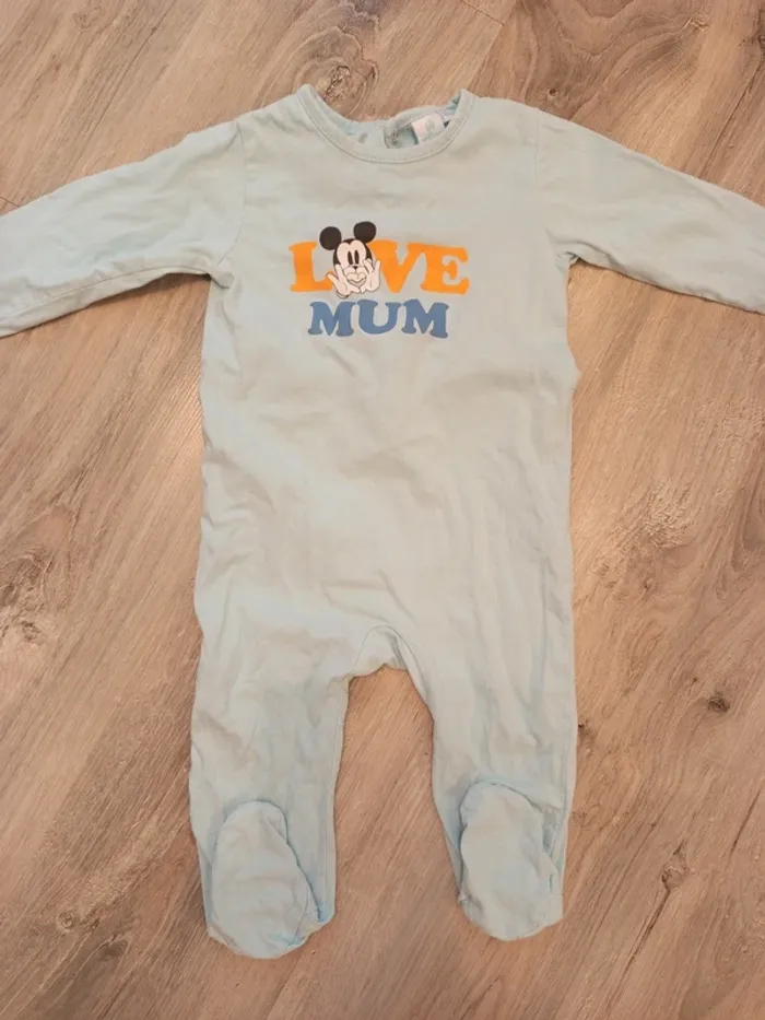 Pyjama mickey disney taille 18mois