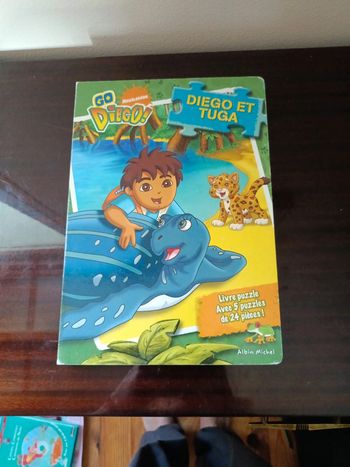 Livre puzzles Diego