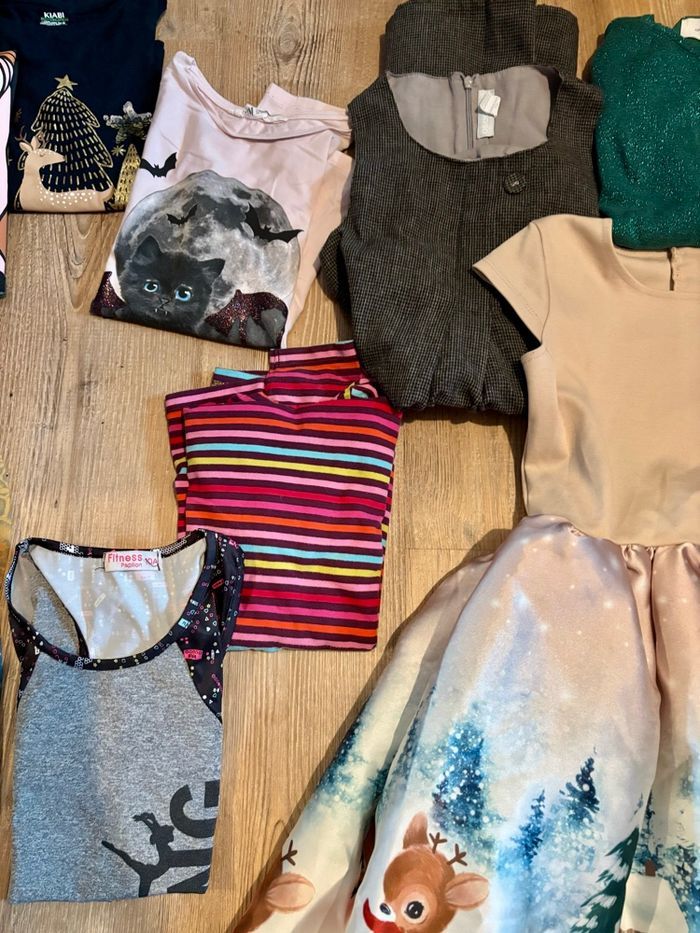 Lot vêtements fille 10 ans - photo numéro 3