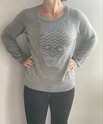 Pull squelette sequins 