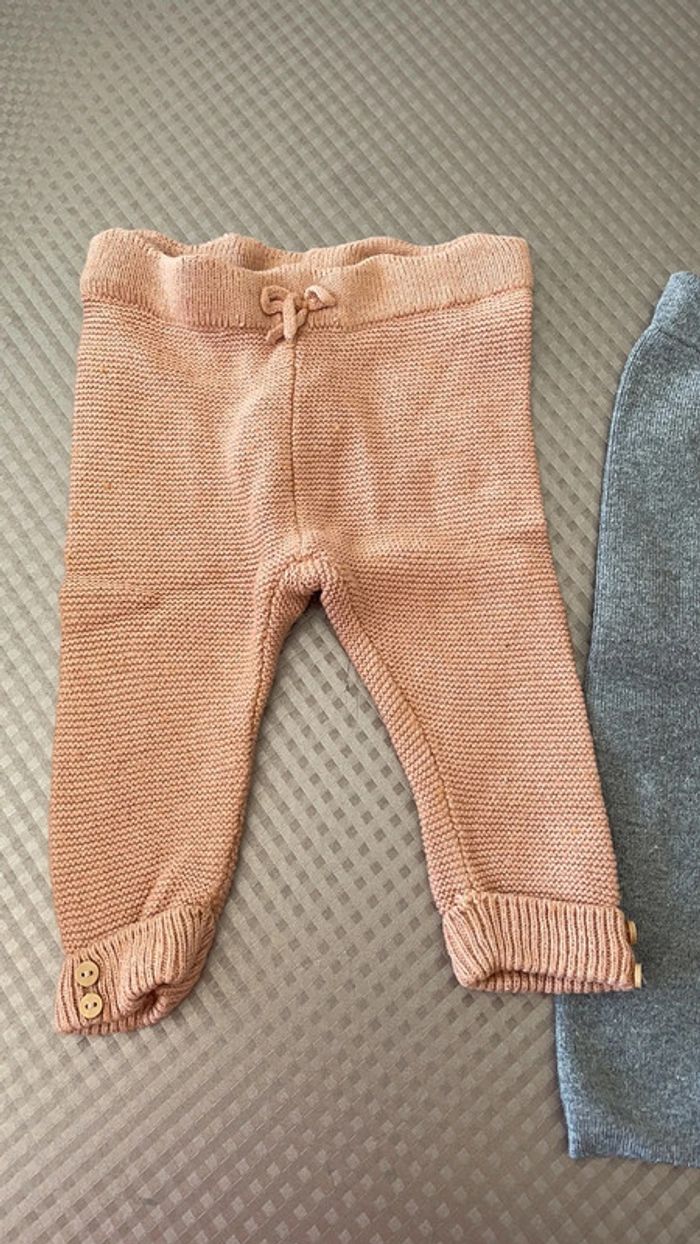 Lot de 2 pantalons 9 mois - photo numéro 2