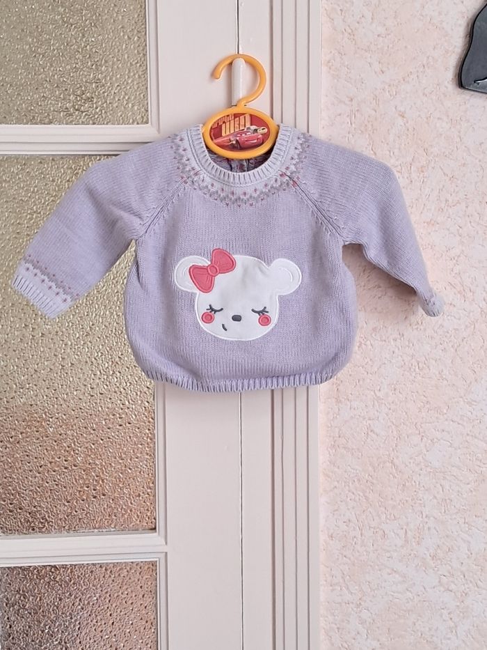 Pull fille 3 mois
