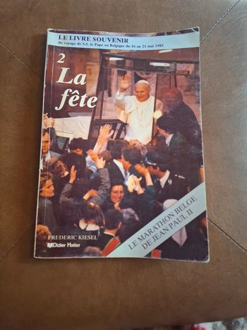 La marathon belge de jean Paul 2. Le livre souvenir