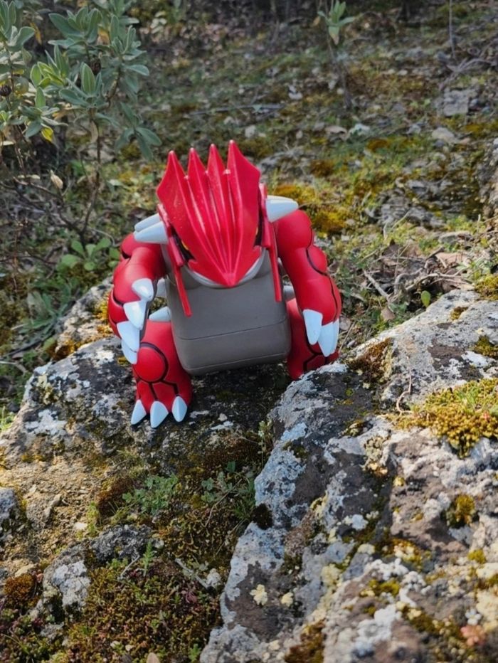 Super grande figurine Pokemon Nintendo Groudon de 22cm - photo numéro 2