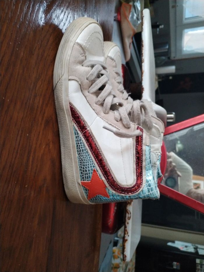 Baskets blanc