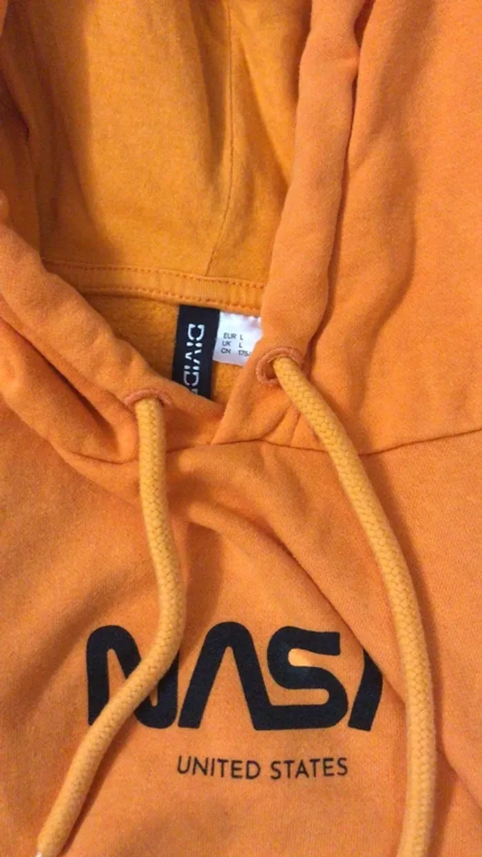 Sweat naza orange - photo numéro 4
