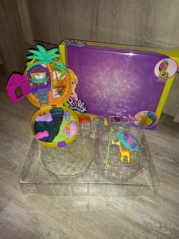 polly pocket coffret sac à main ananas
