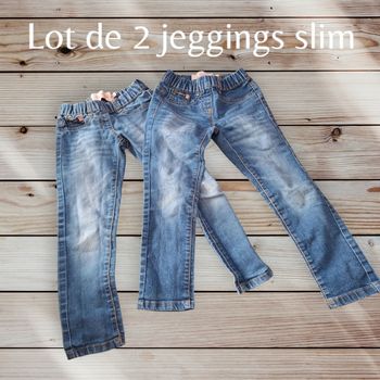 Lot de 2 jeggings slim