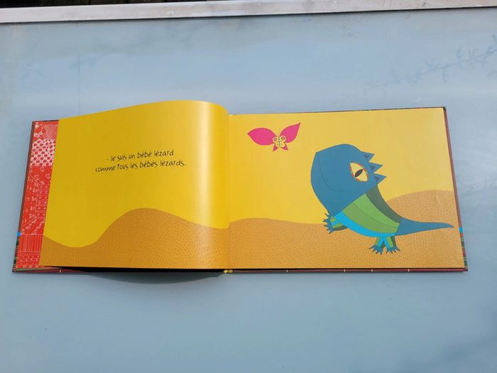 Superbe livre animé Bébé Lézard 🦎 bébé bizarre, Rue du Monde - photo numéro 4