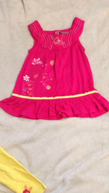 tunique mint fraise 2 ans orchestra