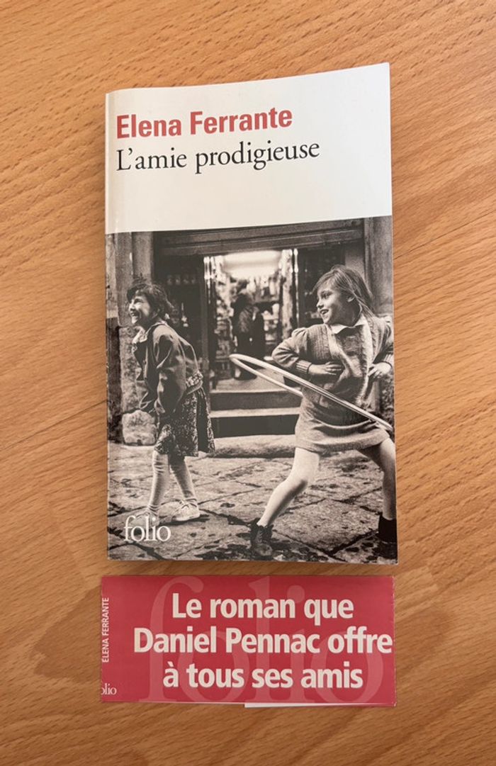 Livre L’amie prodigieuse de Elena Ferrante