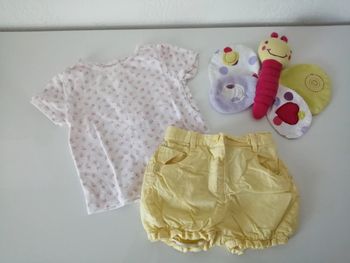 Ensemble short et T shirt 6 mois