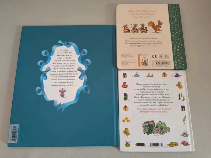 Lot de 3 livres sur le thème de Noël - photo numéro 2