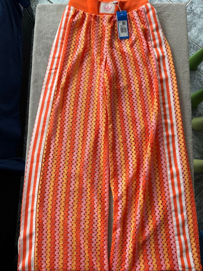 Trackpant adidas originals orange/ corail - photo numéro 5