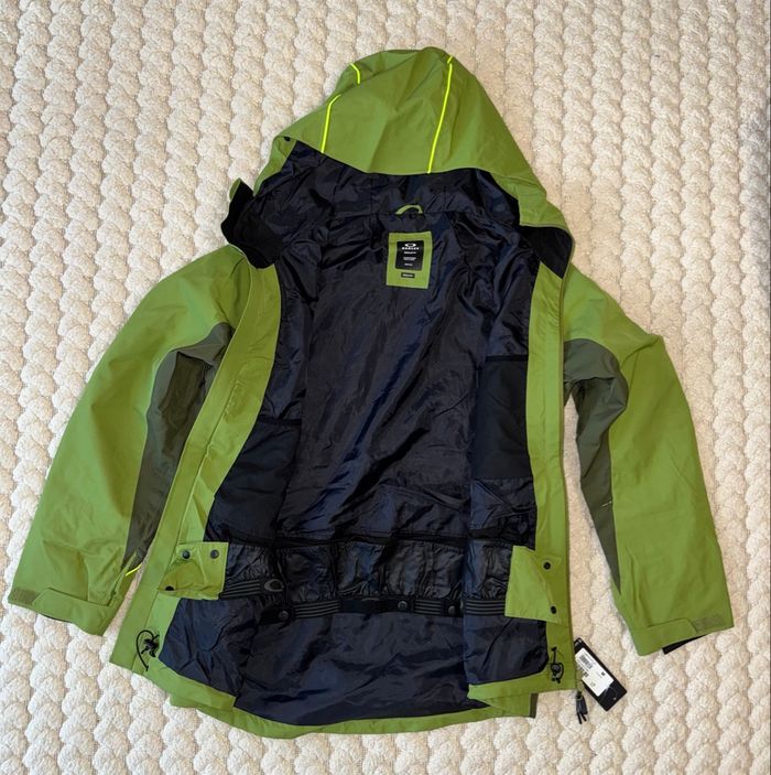 Oakley Veste Snowboard Vert Homme Neuf Taille M - photo numéro 2