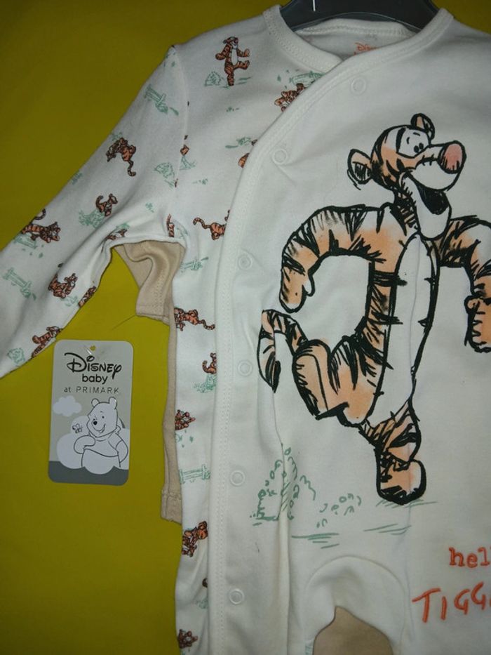 Ensemble 4 pièces garçon en coton disney winnie l'ourson 3 mois - photo numéro 9