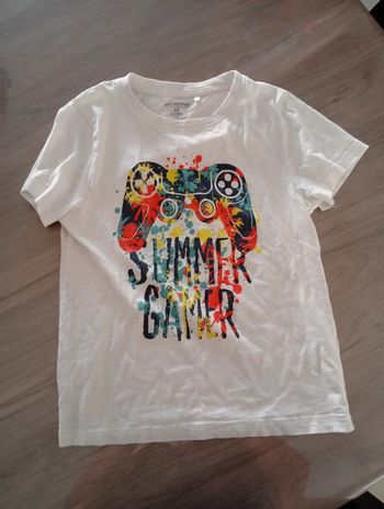 T-shirt gamer 10 ans