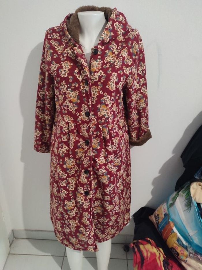 #kytieMfemme. Manteau a capuche taille M vintage