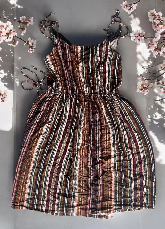 Jolie robe portefeuille couleurs d’automne Cache Cache Taille 36 - photo numéro 6