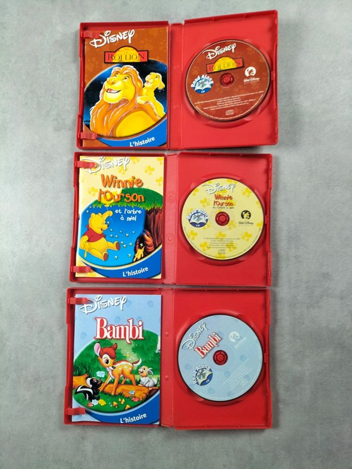 Livres Disney Read Along – Le Roi Lion, Winnie l’Ourson, Bambi (Livre + CD) - photo numéro 3