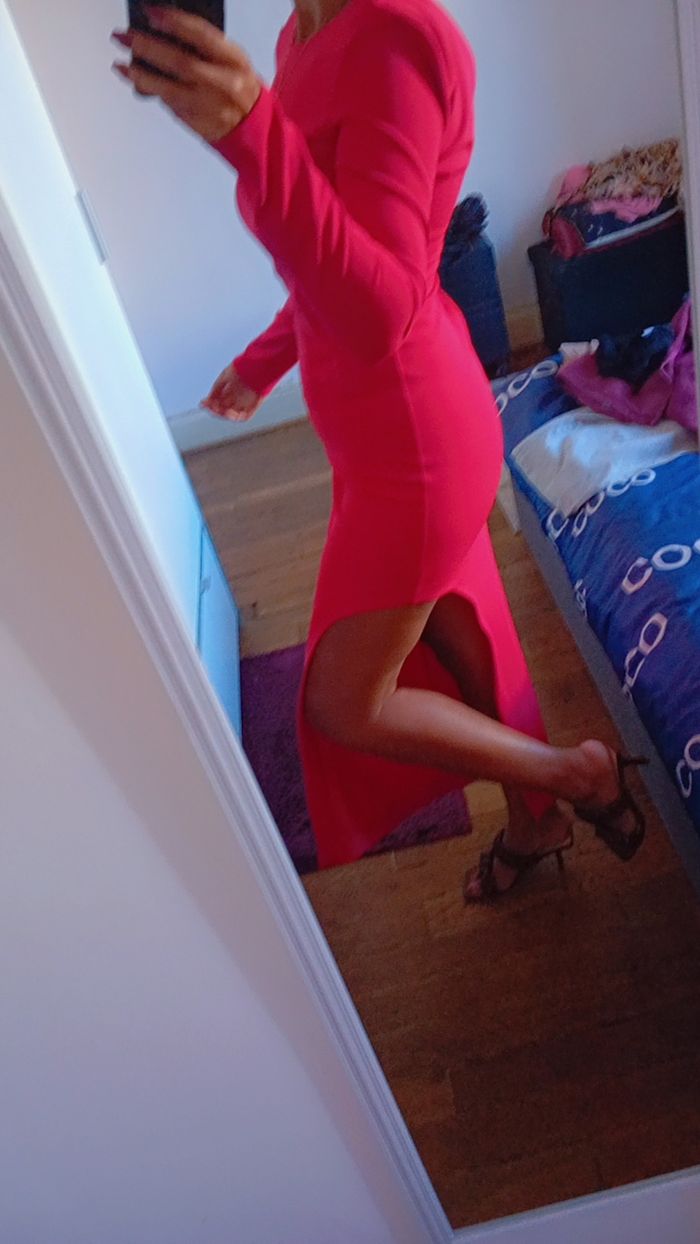 Sublime robe Zara rouge M - photo numéro 5