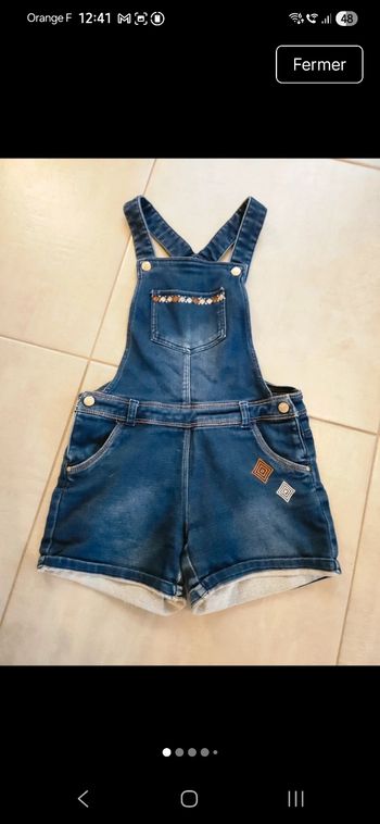 Salopette orchestra 10 ans excellent tetat